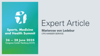 Expert Article Sports Medicine and Health Summit, 26 - 28 June 2025, Marierose von Ledebur
